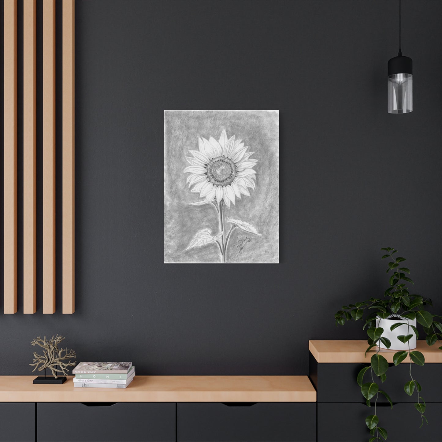 Sunflower - Canvas Gallery Wraps