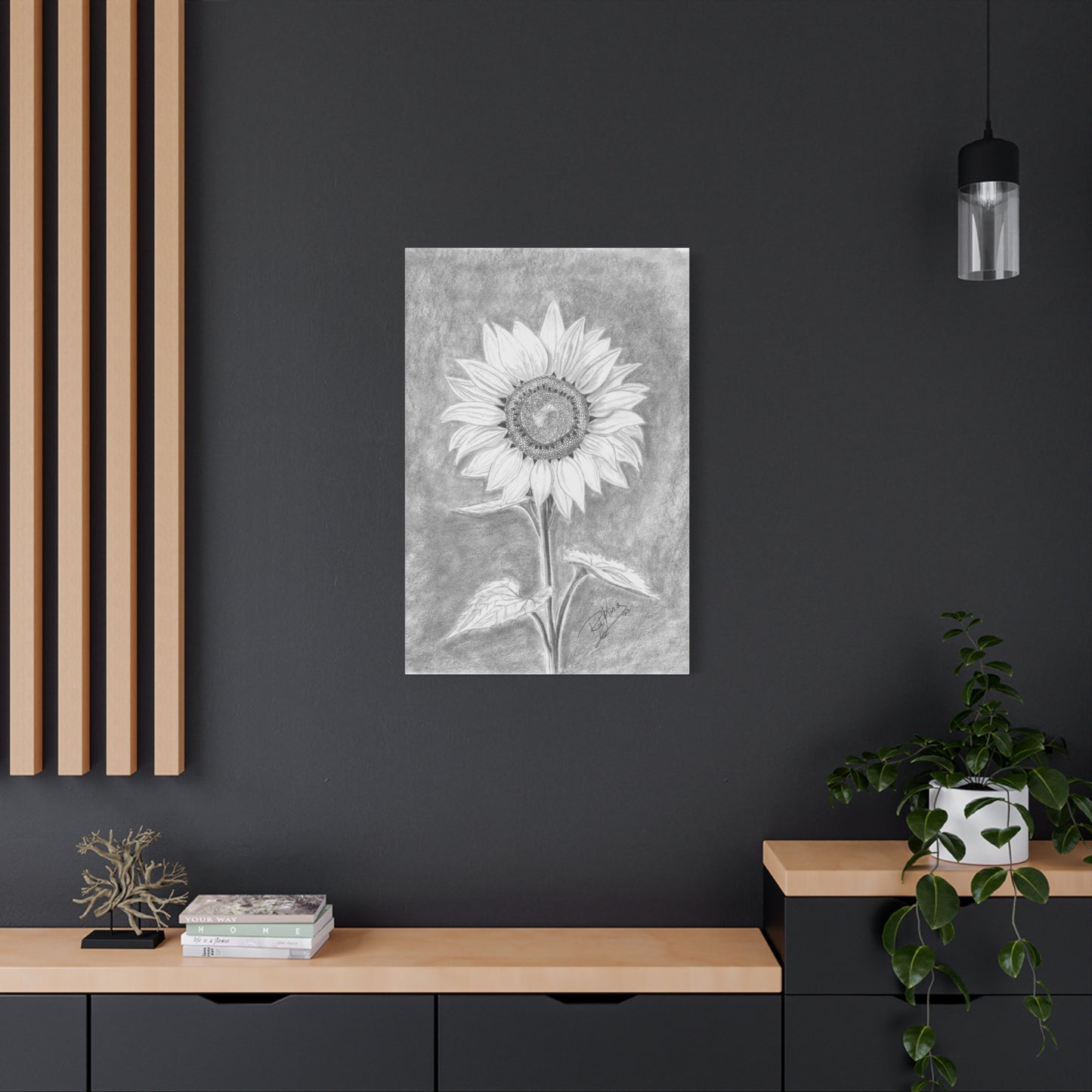 Sunflower - Canvas Gallery Wraps