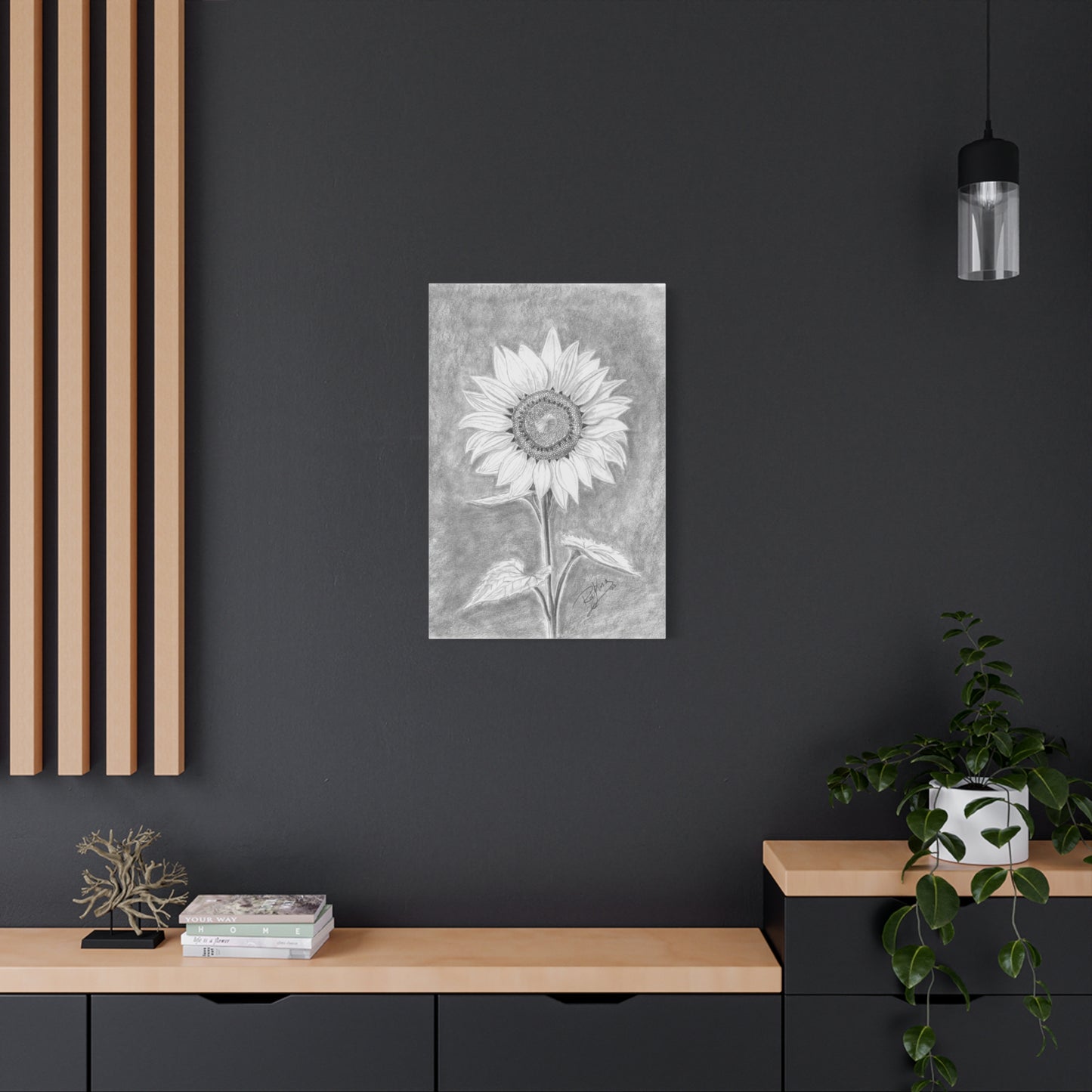Sunflower - Canvas Gallery Wraps