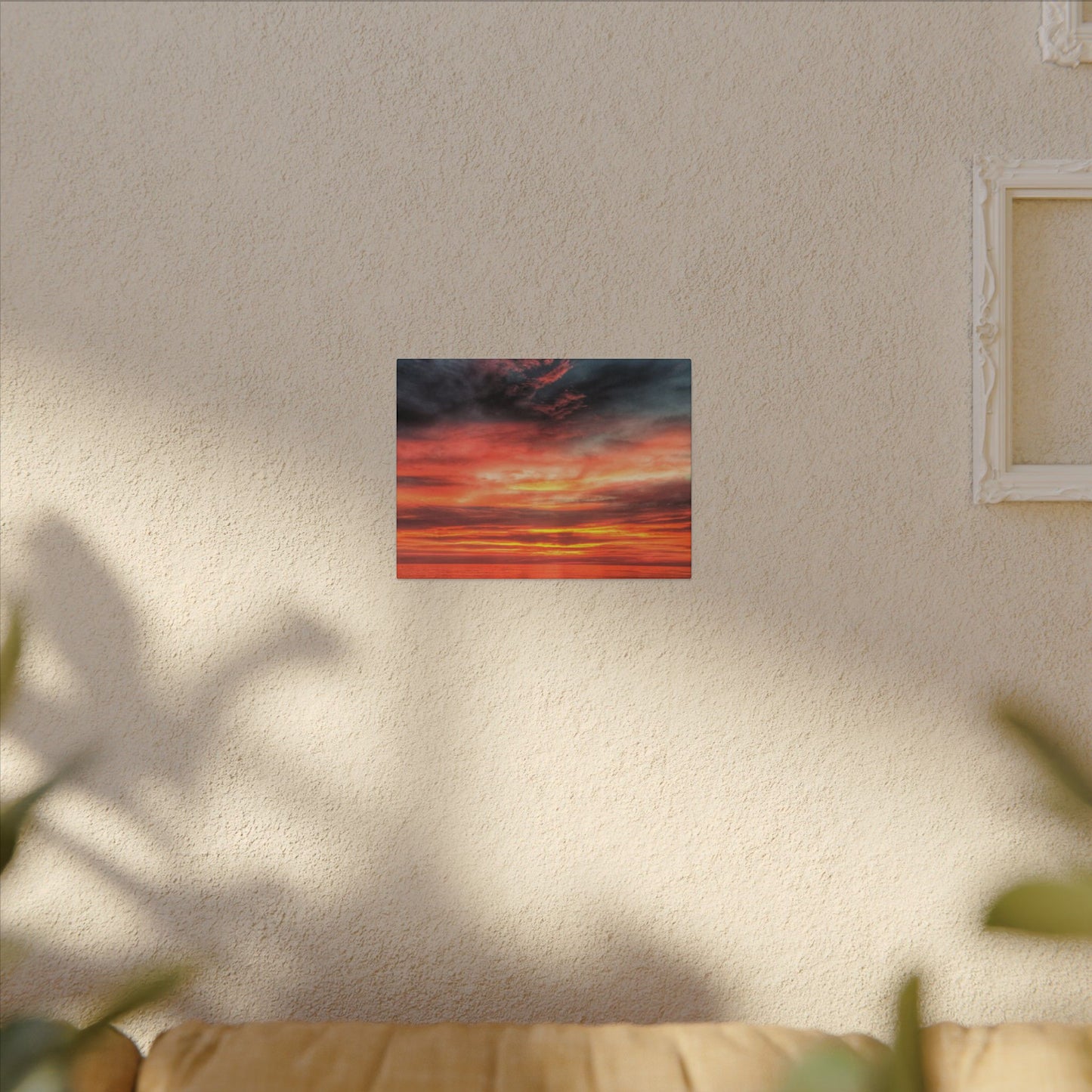 Atlantic Red Sunrise Reflection