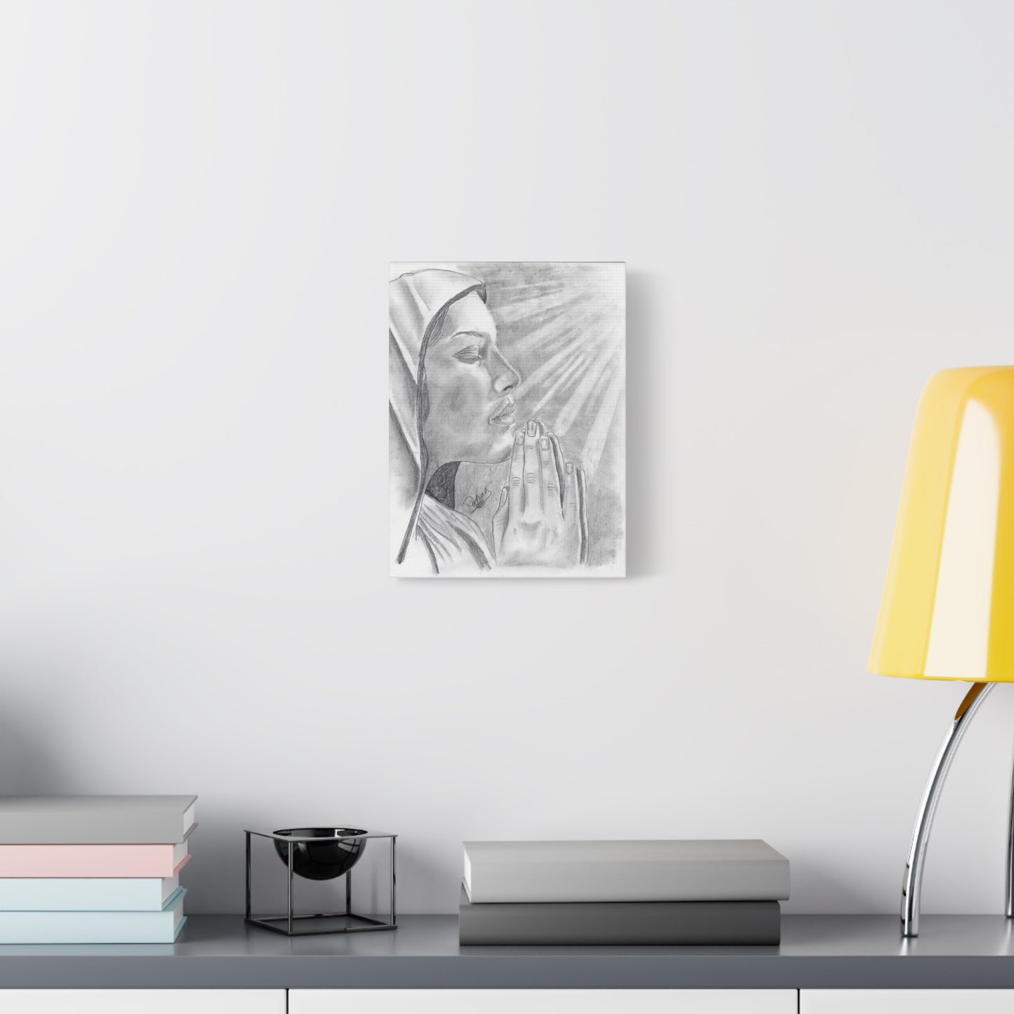 Praying Woman - Canvas Gallery Wraps
