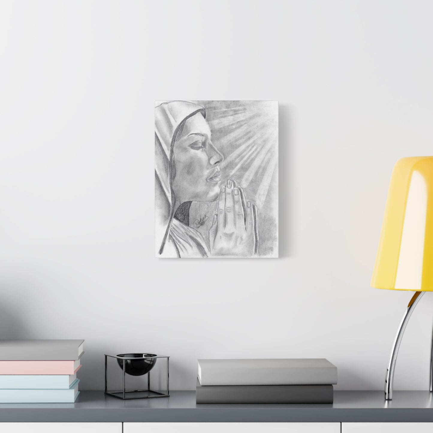 Praying Woman - Canvas Gallery Wraps