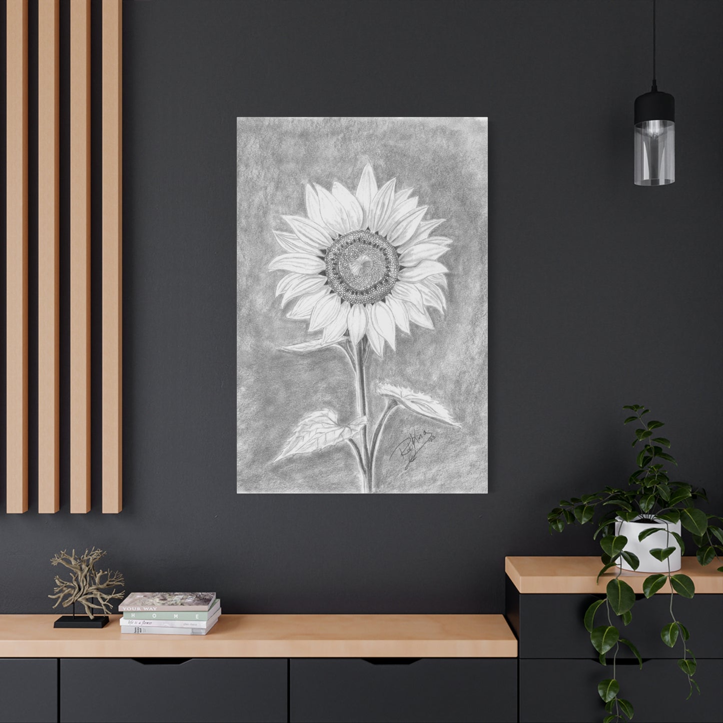 Sunflower - Canvas Gallery Wraps