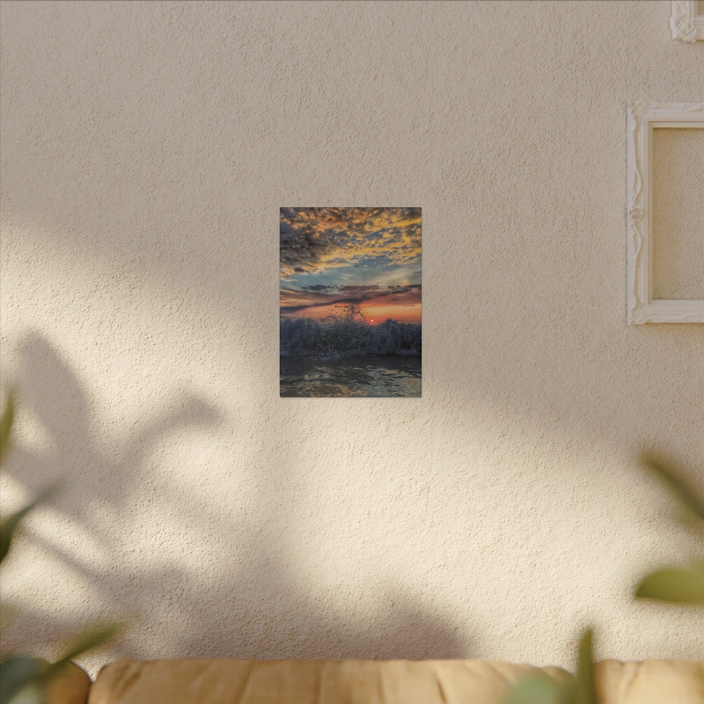 Heavan Meets The Sea - Canvas Wrap