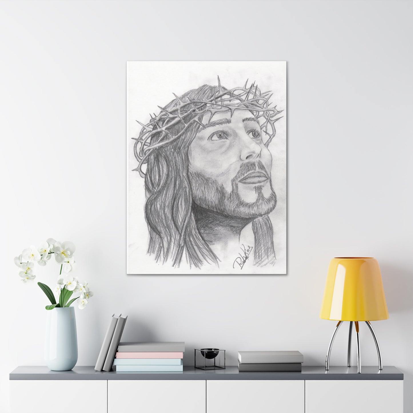 Jesus Crown of Thorns  - Canvas Gallery Wraps