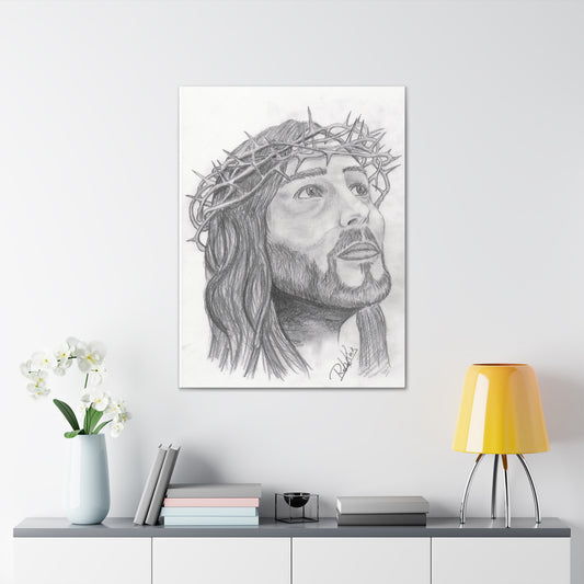 Jesus Crown of Thorns  - Canvas Gallery Wraps