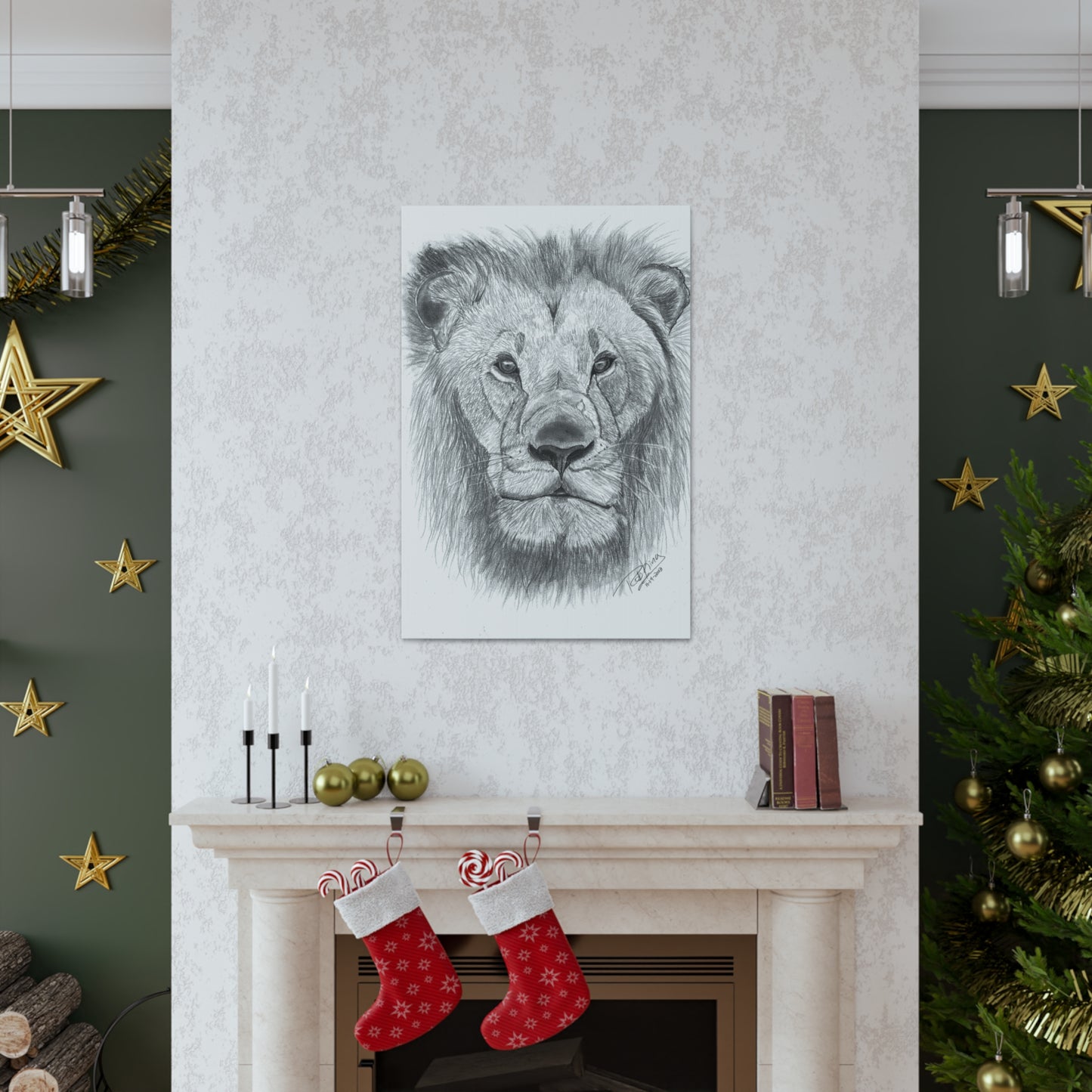 Lion - Canvas Gallery Wraps