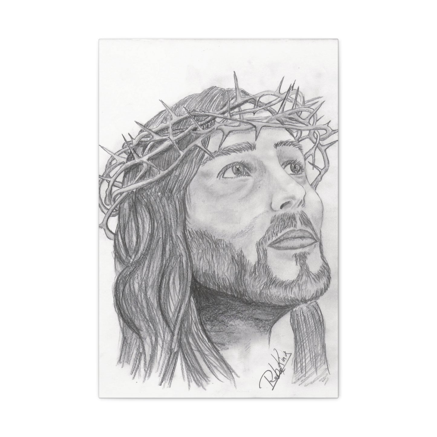 Jesus Crown of Thorns  - Canvas Gallery Wraps