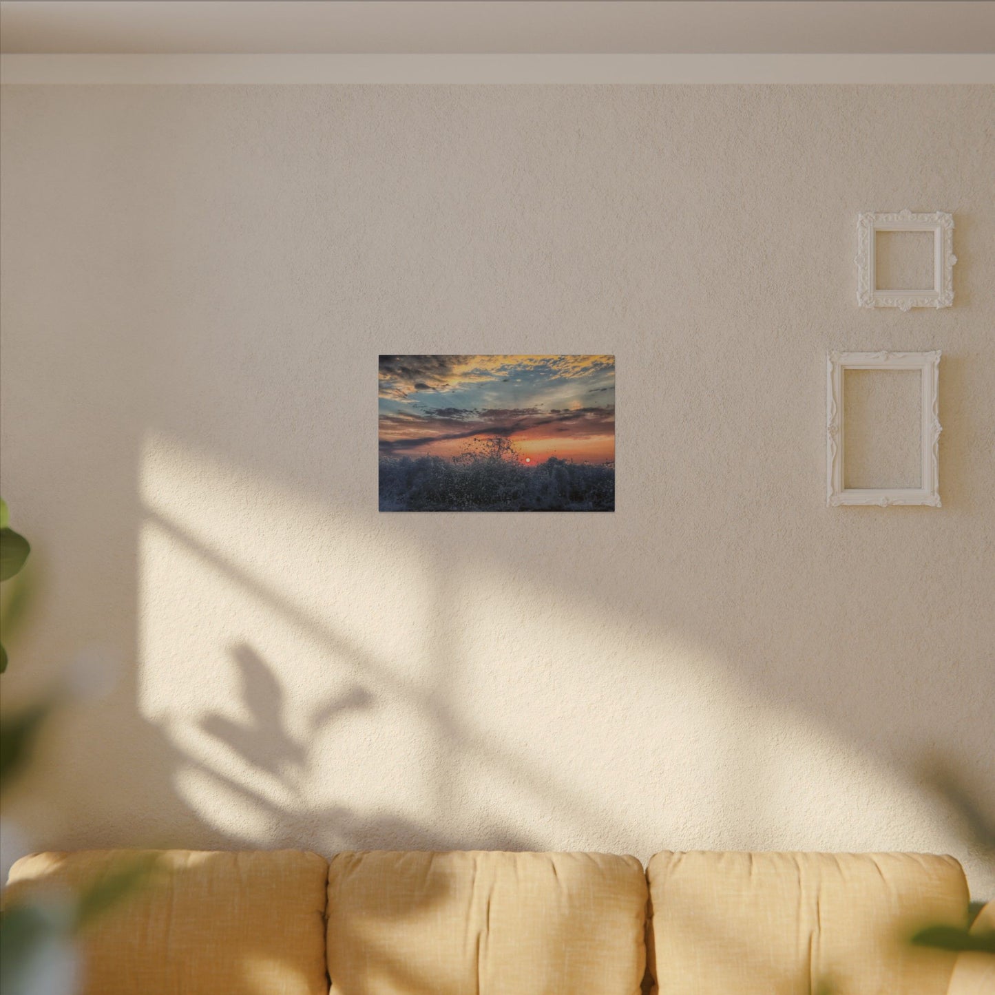 Heavan Meets The Sea - Canvas Wrap