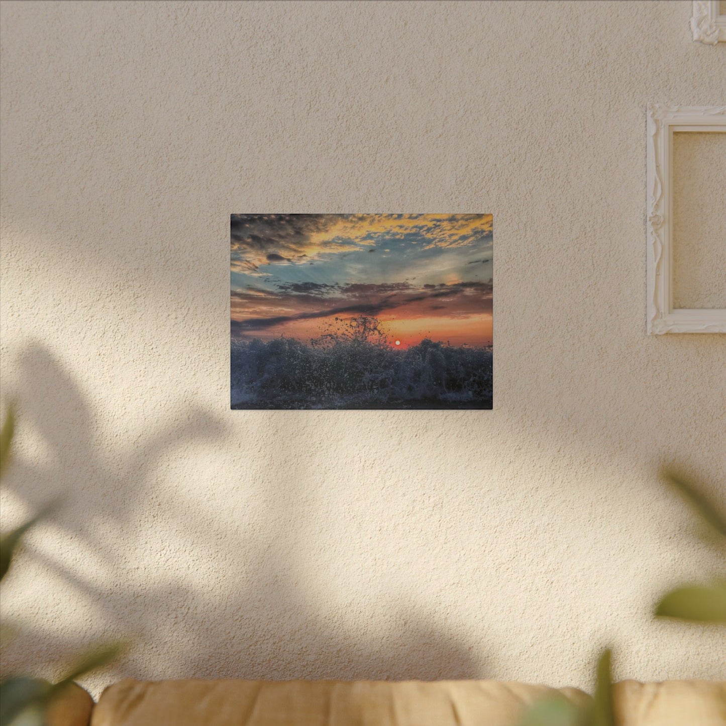 Heavan Meets The Sea - Canvas Wrap