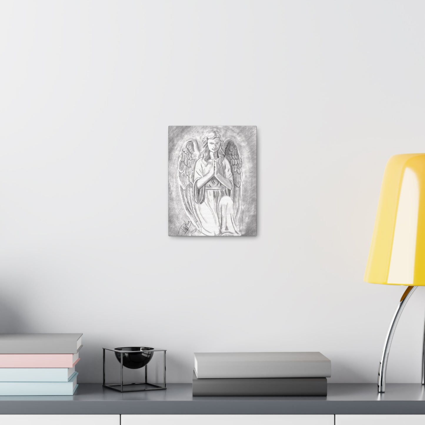 Angel Statue  - Canvas Gallery Wraps