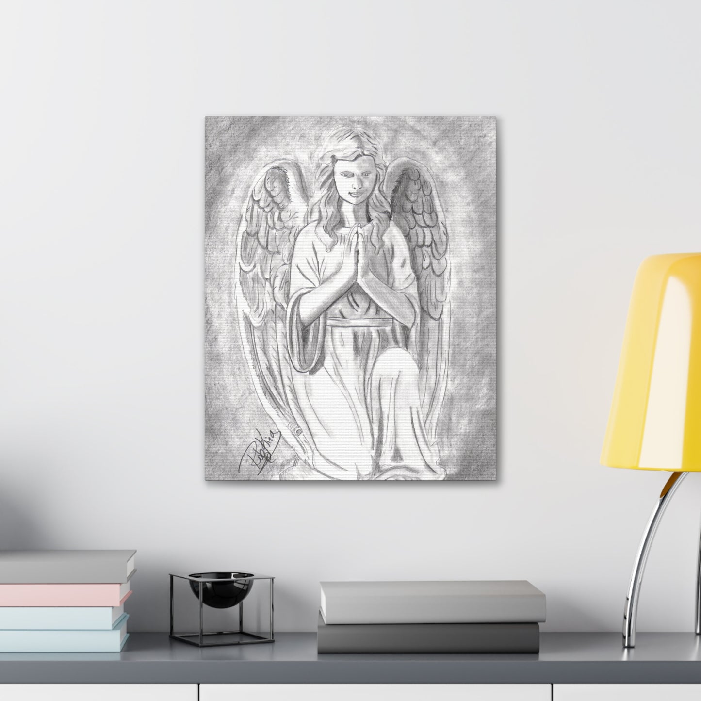 Angel Statue  - Canvas Gallery Wraps