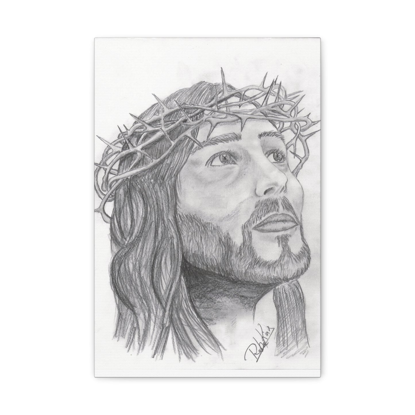 Jesus Crown of Thorns  - Canvas Gallery Wraps