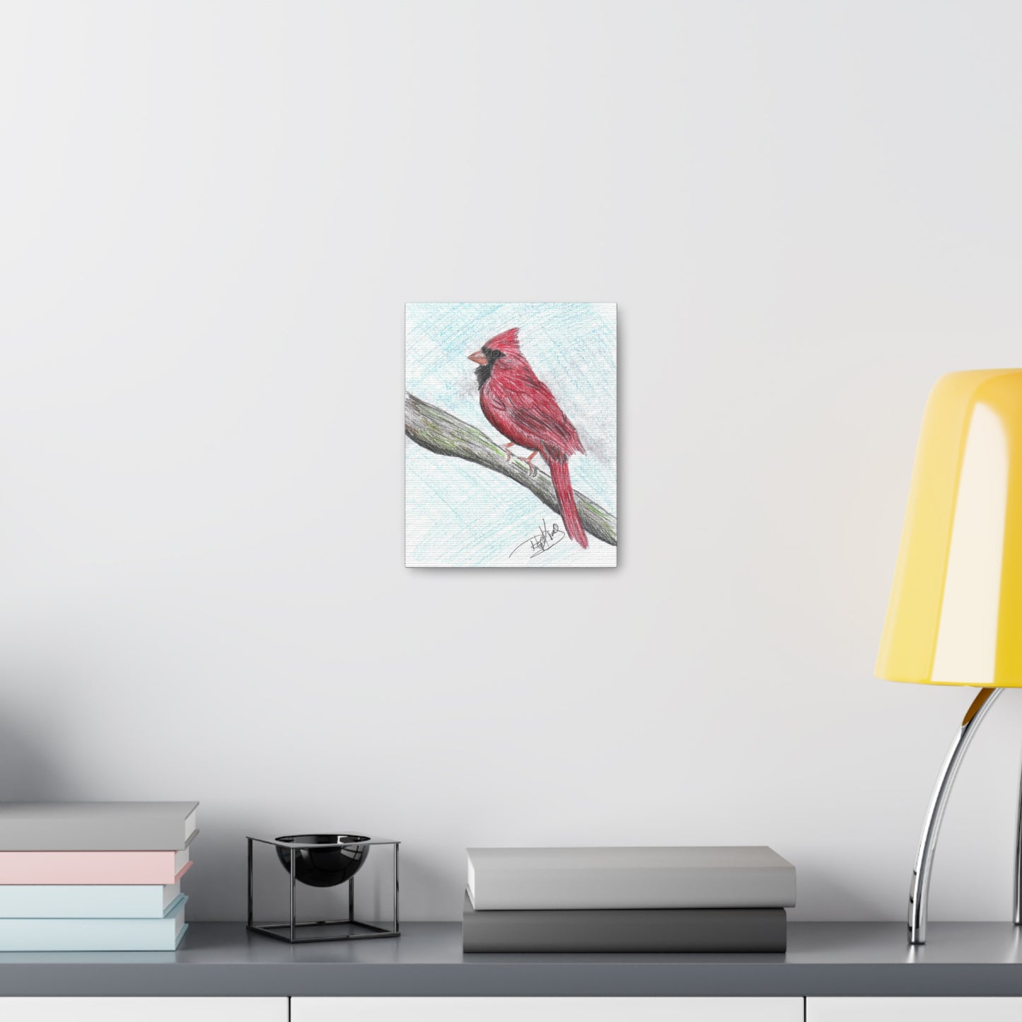 Cardinal in Color  - Canvas Gallery Wraps