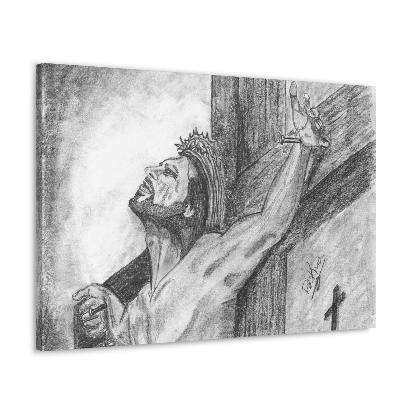 Jesus on Cross - Canvas Gallery Wrap