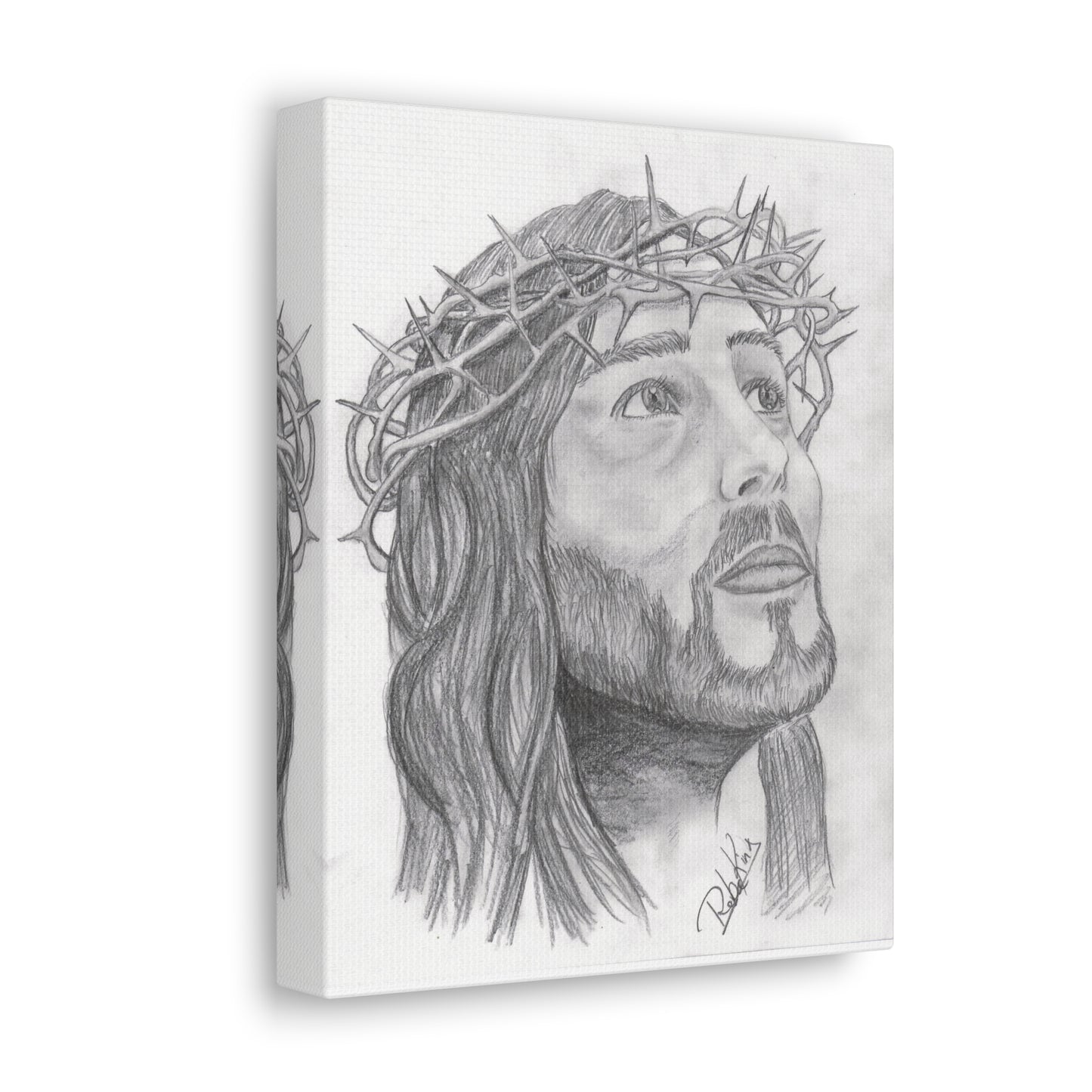 Jesus Crown of Thorns  - Canvas Gallery Wraps