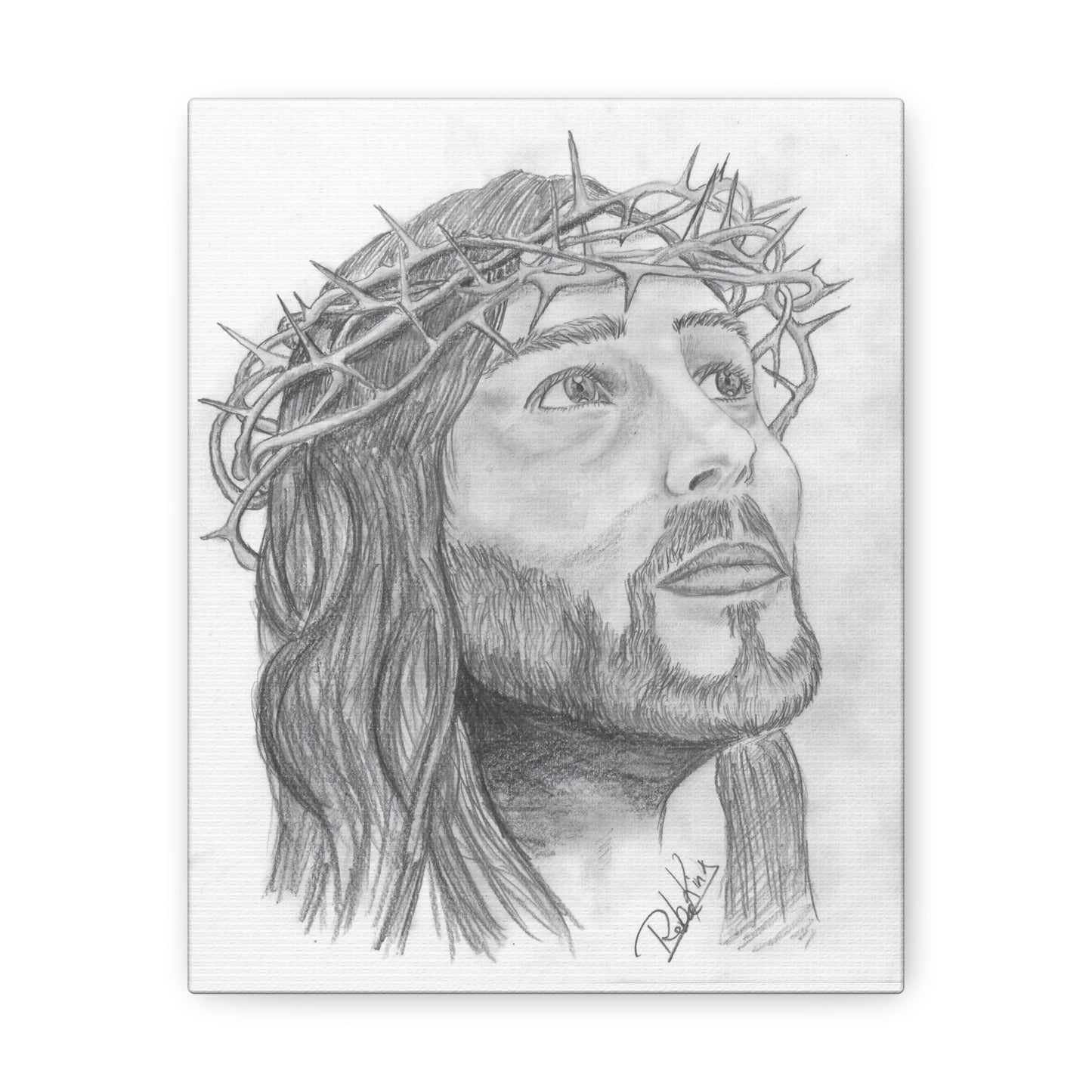 Jesus Crown of Thorns  - Canvas Gallery Wraps