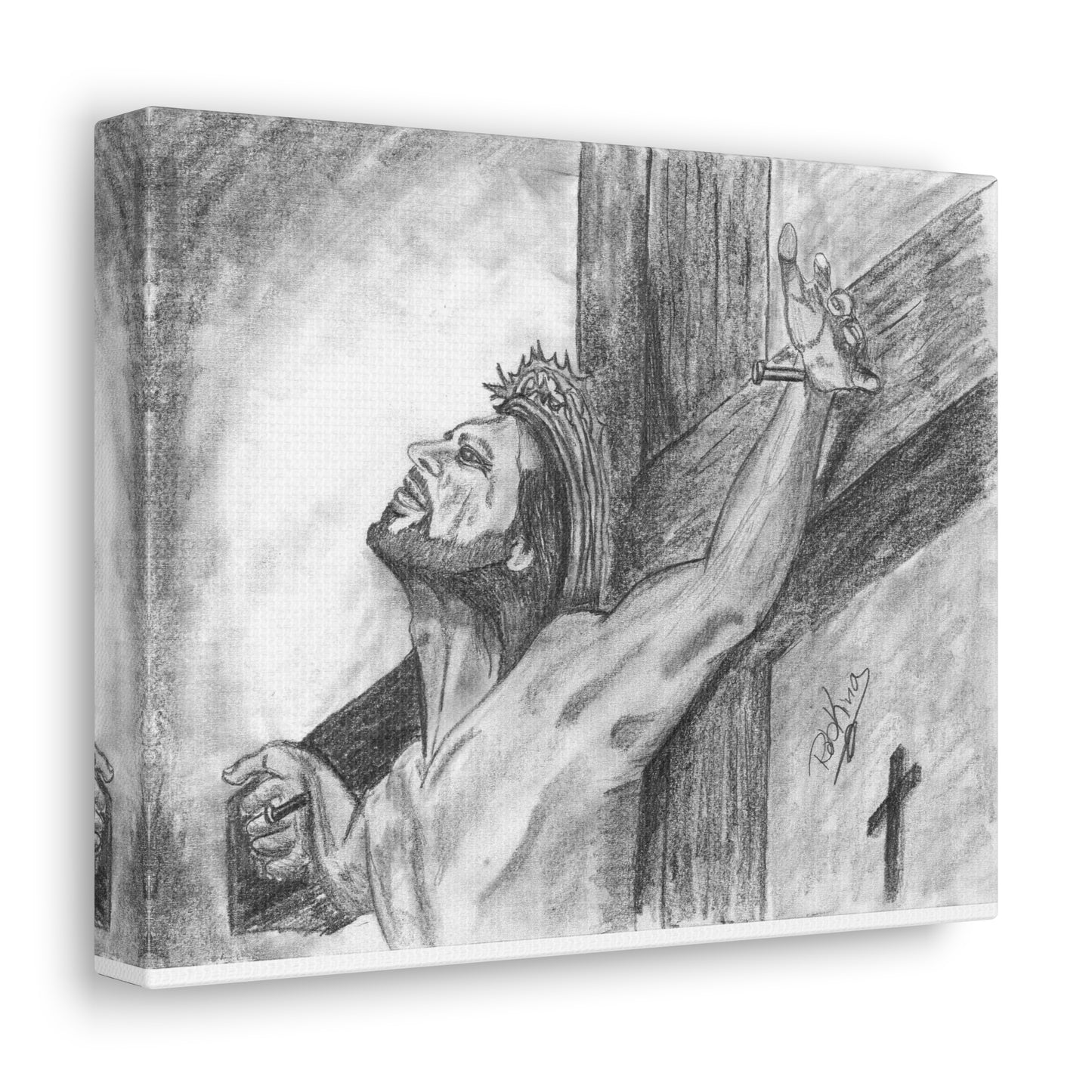 Jesus on Cross - Canvas Gallery Wrap