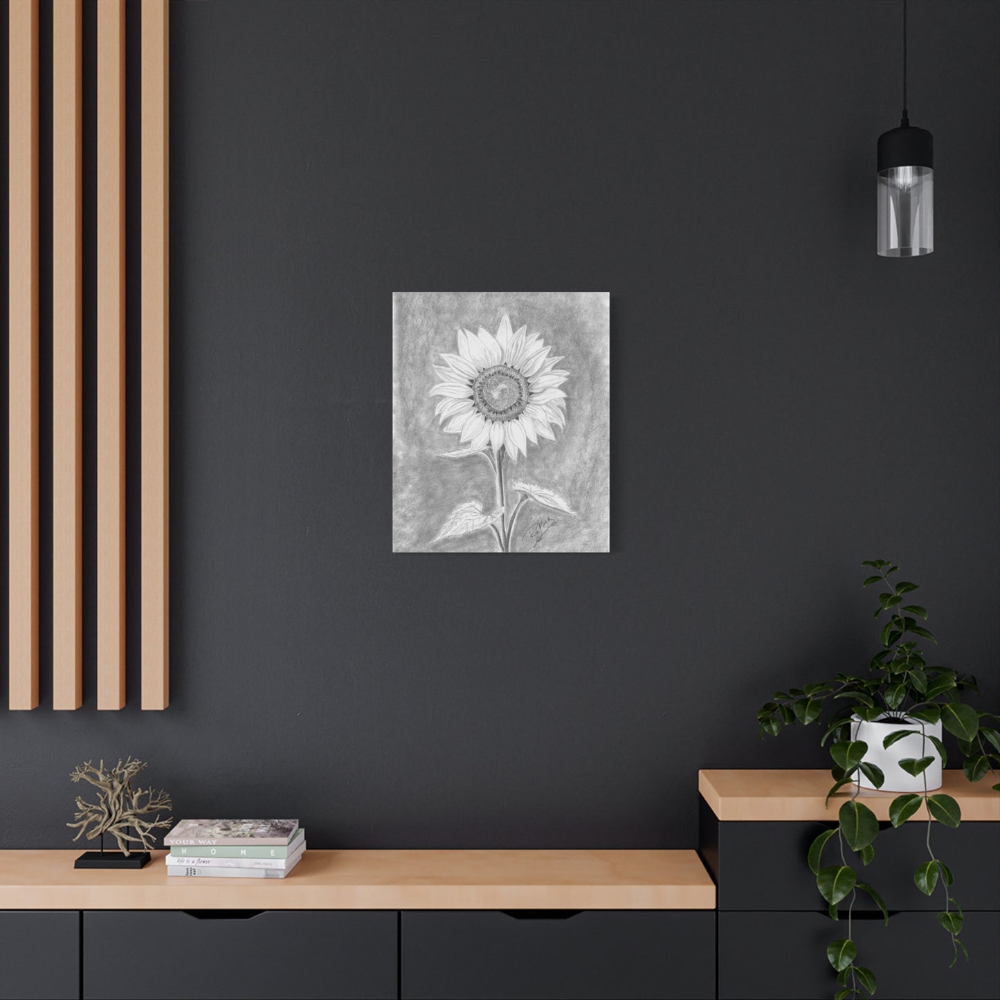 Sunflower  - Canvas Gallery Wraps