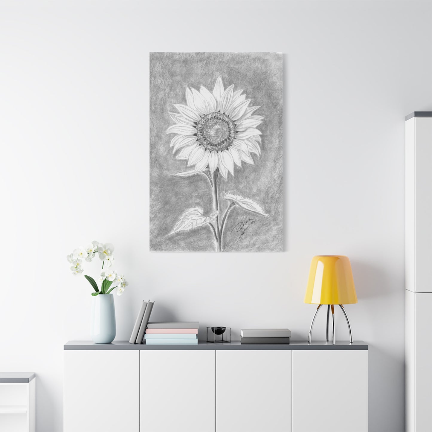 Sunflower  - Canvas Gallery Wraps