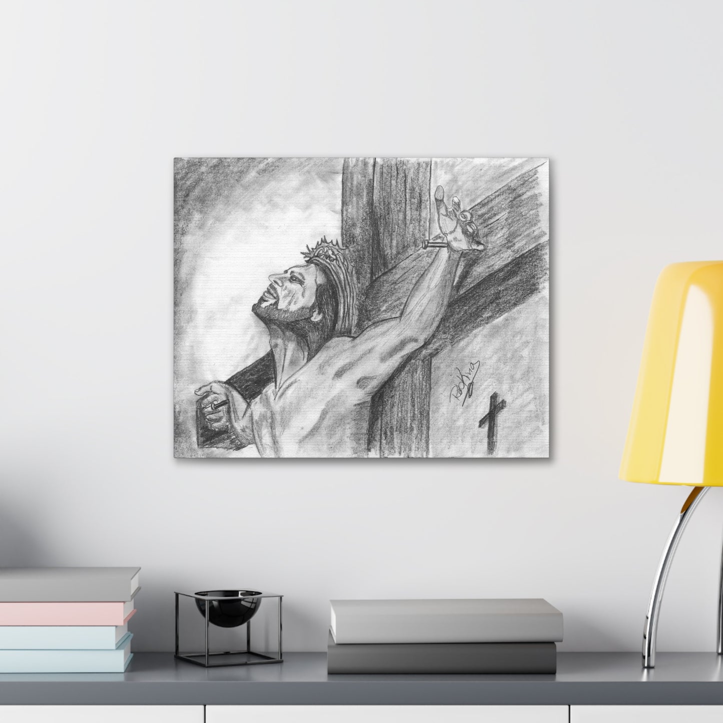 Jesus on Cross - Canvas Gallery Wrap