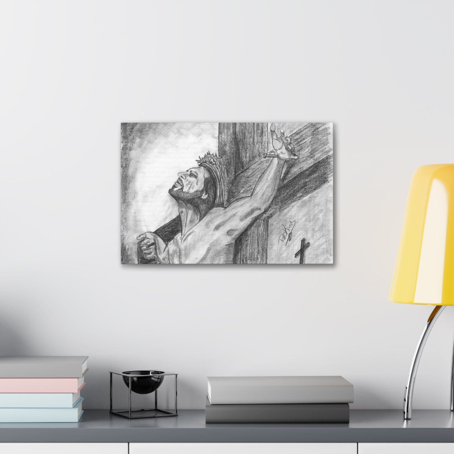 Jesus on Cross - Canvas Gallery Wrap