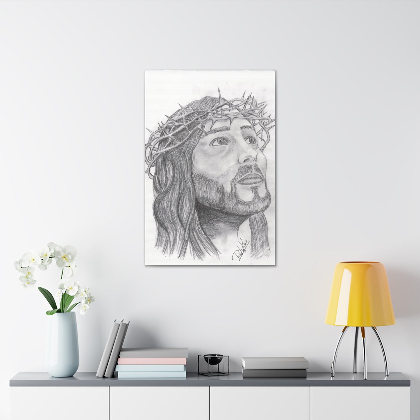 Jesus Crown of Thorns  - Canvas Gallery Wraps