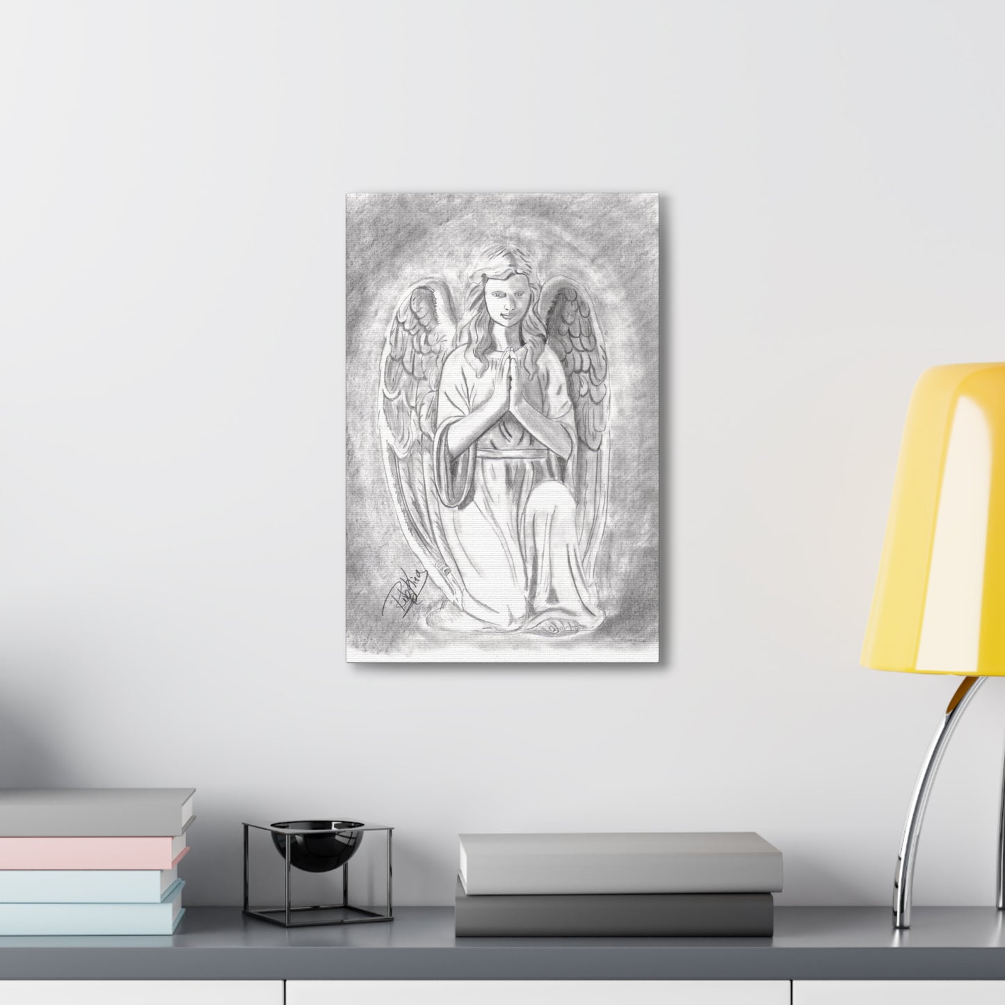 Angel Statue  - Canvas Gallery Wraps