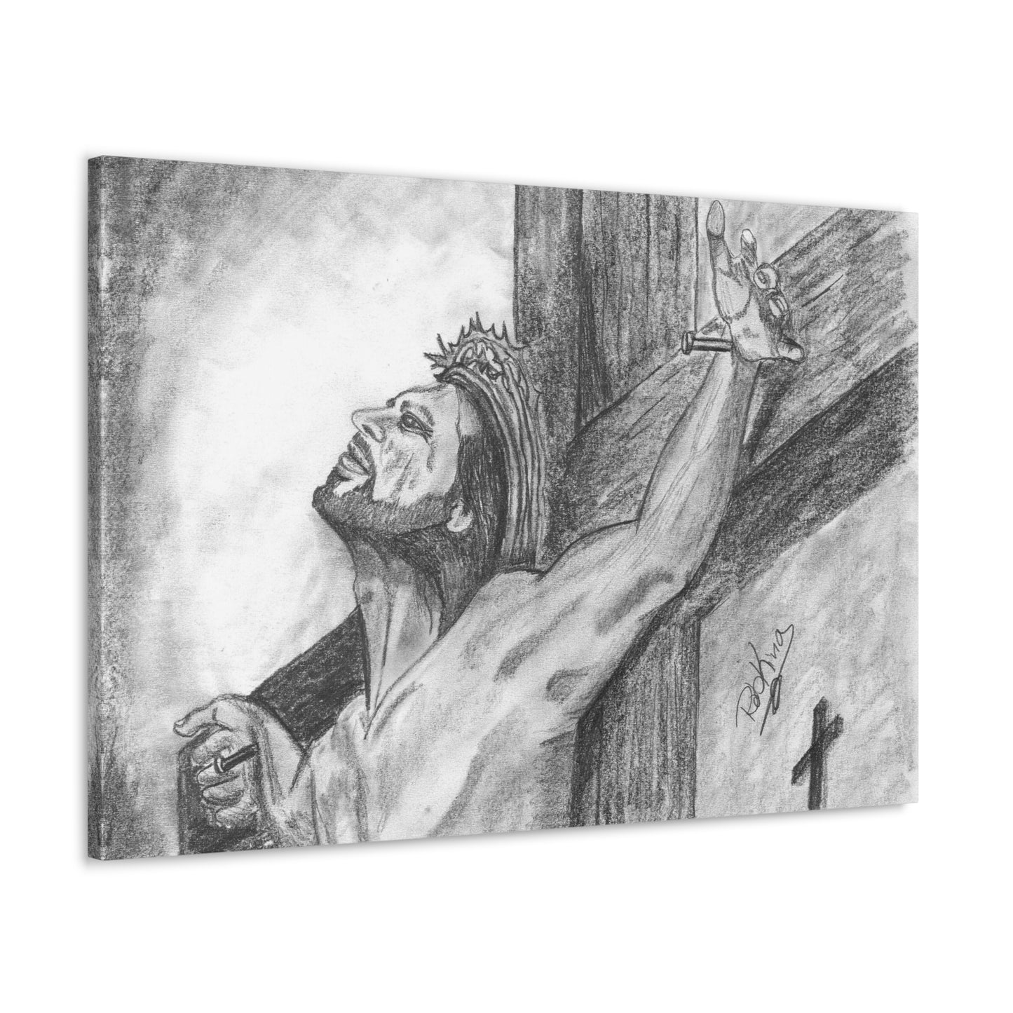 Jesus on Cross - Canvas Gallery Wrap