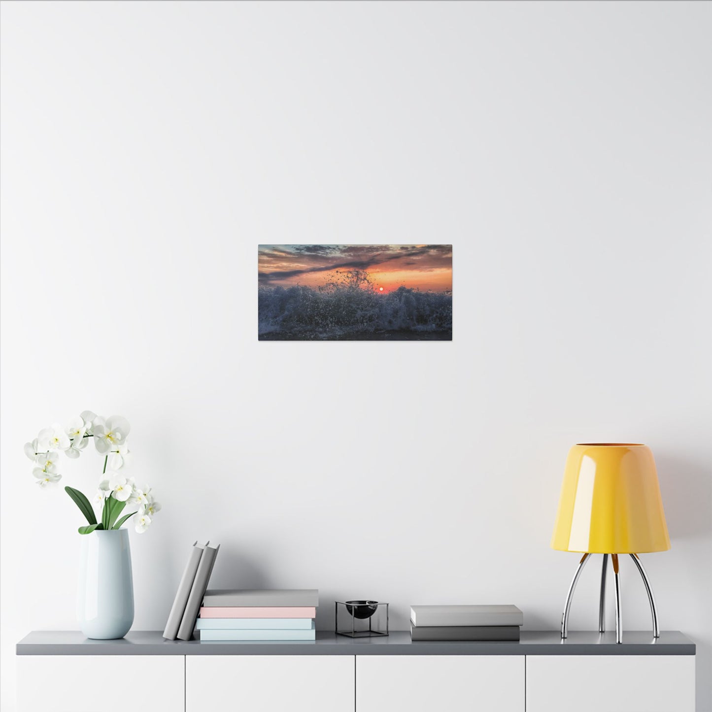 Heavan Meets The Sea - Canvas Wrap
