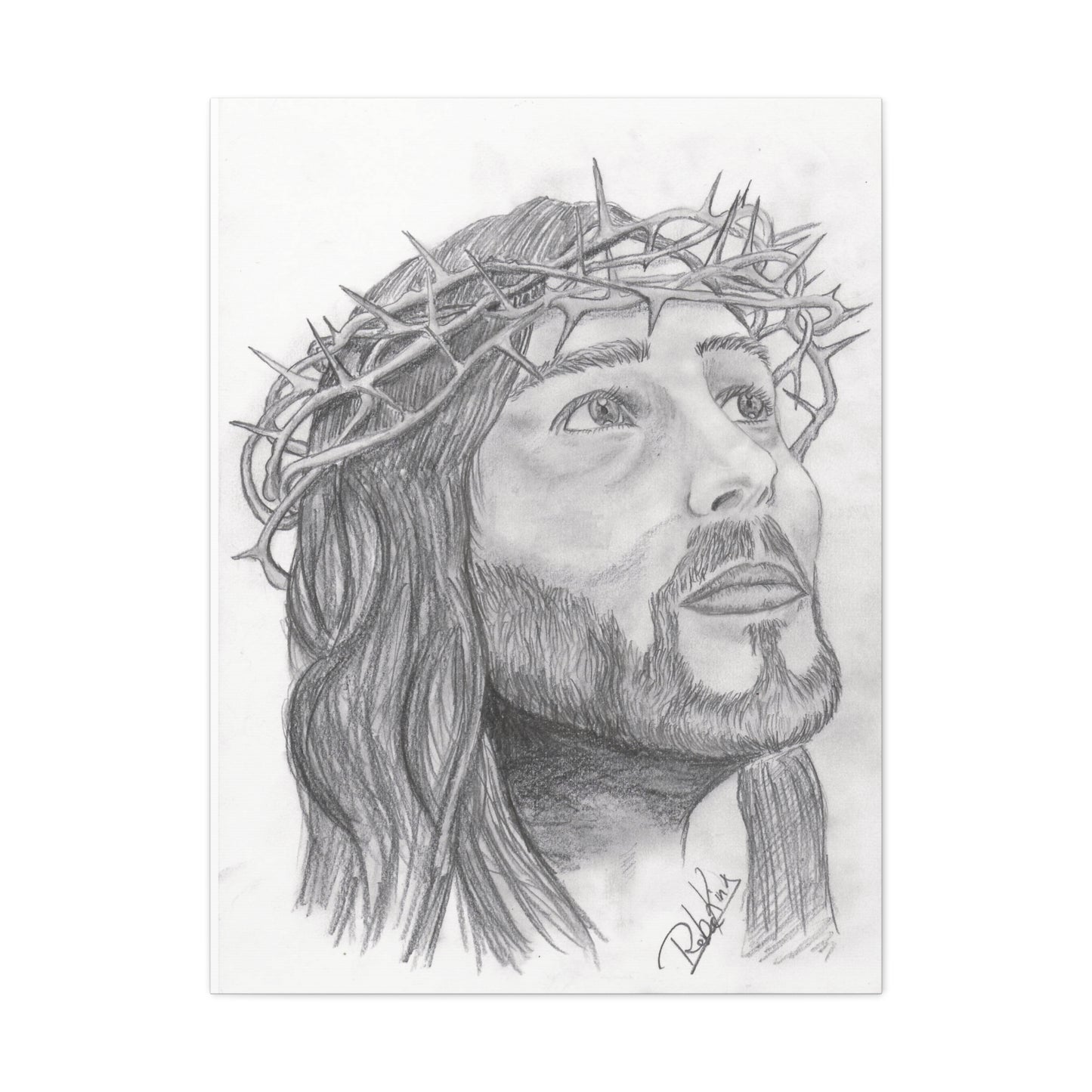 Jesus Crown of Thorns  - Canvas Gallery Wraps