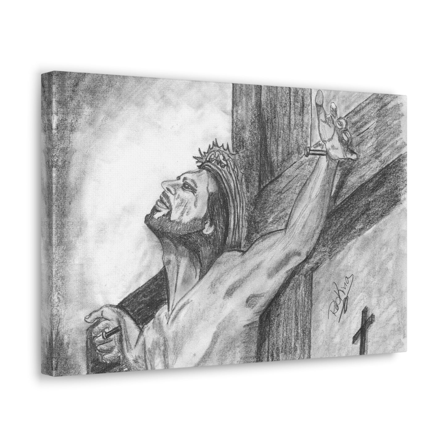 Jesus on Cross - Canvas Gallery Wrap