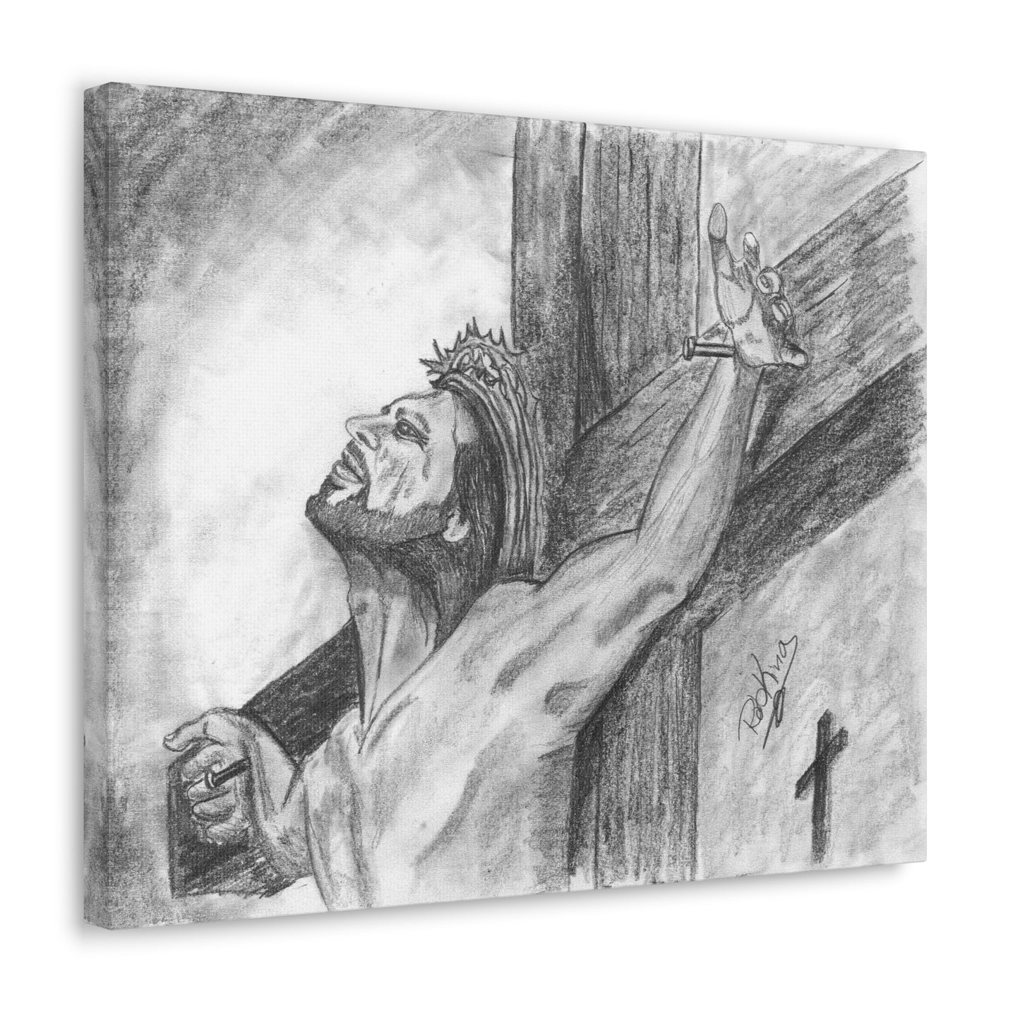 Jesus on Cross - Canvas Gallery Wrap