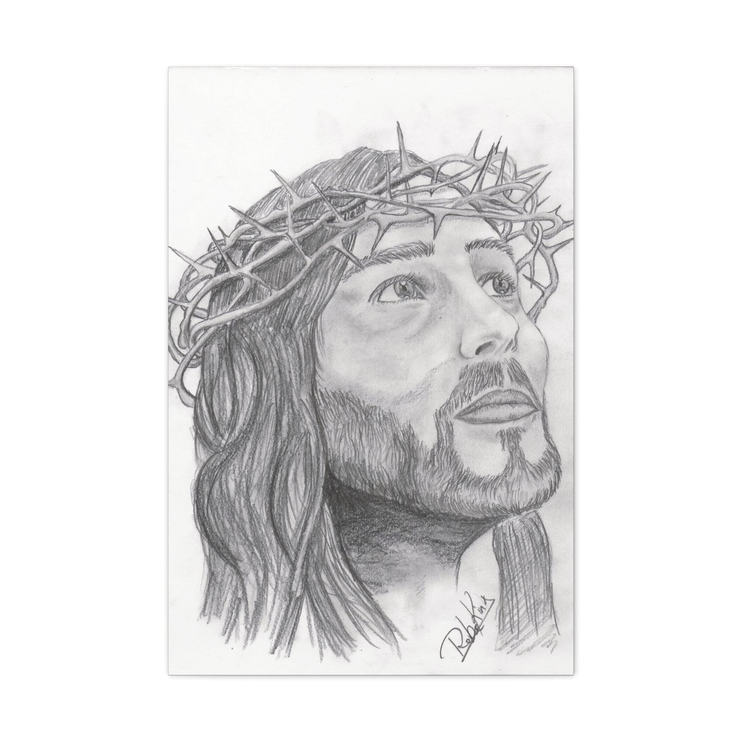 Jesus Crown of Thorns  - Canvas Gallery Wraps