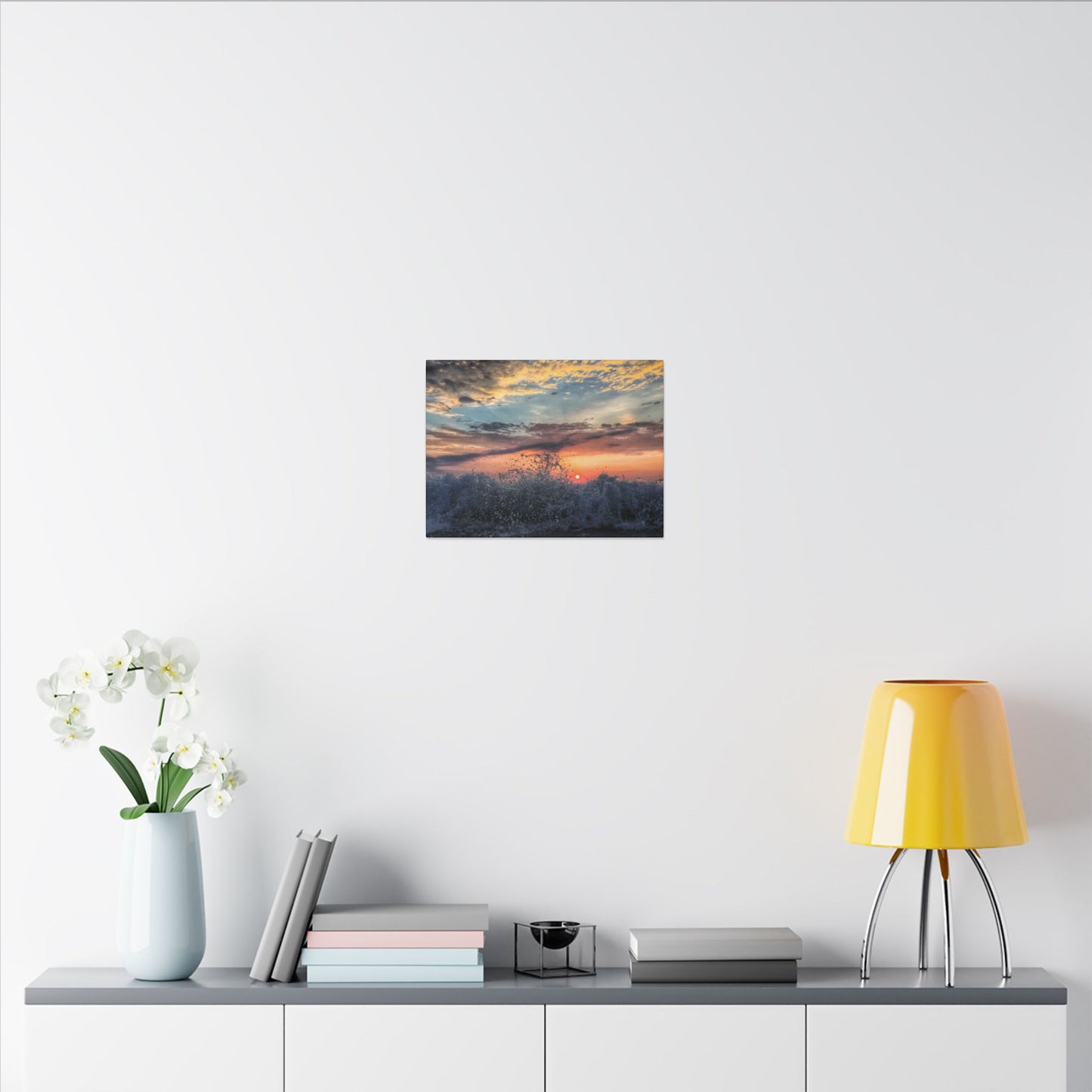 Heavan Meets The Sea - Canvas Wrap