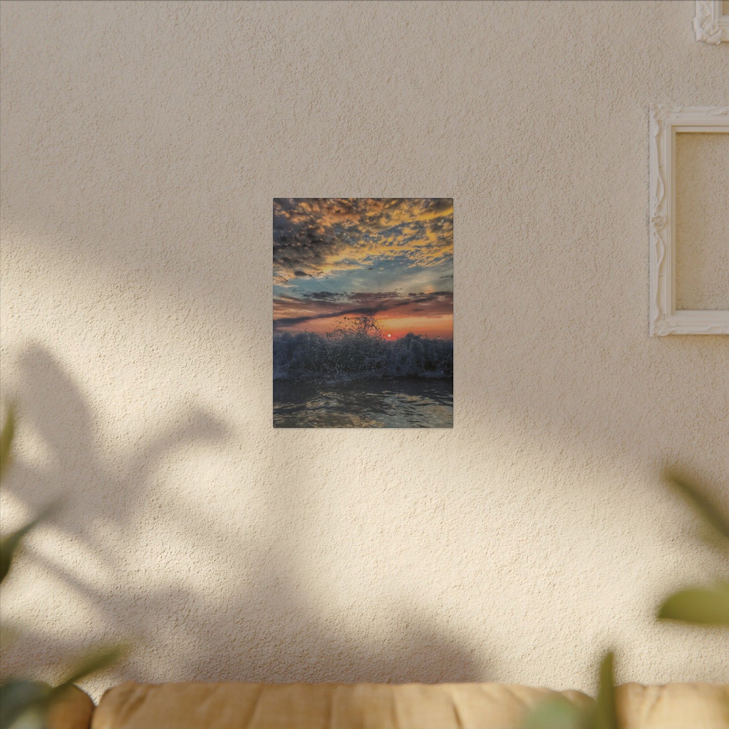Heavan Meets The Sea - Canvas Wrap